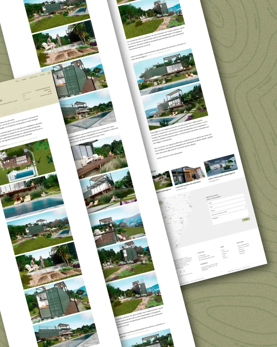 A leitura do conteúdo dos projetos e dos artigos do blog por vezes é longa, e para tornar este processo mais fácil e intuitivo foi optado pelo uso de fonte de corpo de texto maiores e com maior espaço entre linhas.